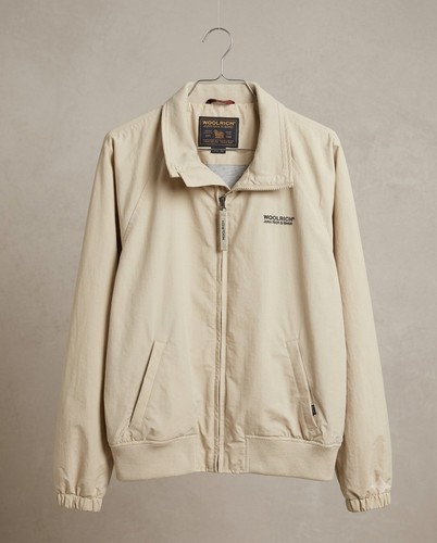 Woolrich giacca vento beige - woolrich,