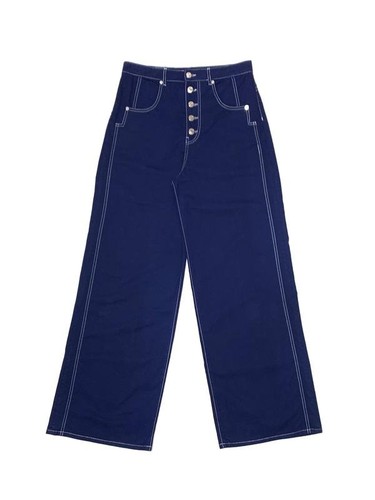Women woolrich trousers navy - woolrich,