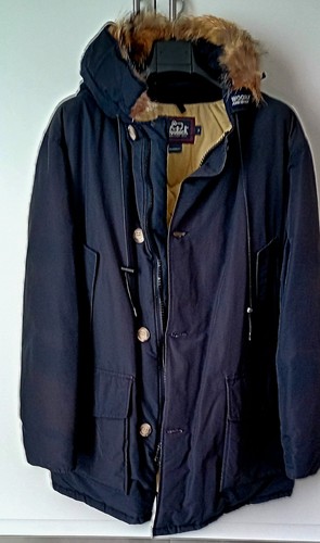 Woolrich parka uomo - blu, con