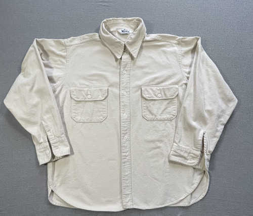 Camicia vintage woolrich crema - camicia,